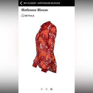 Cabi Hothouse blouse size large